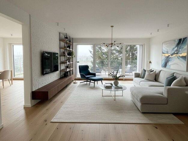 Wohnung zur Miete - Erstbezug 1.410 € 2 Zimmer 51,3 m² 3. Geschoss Heiligenstädter Straße 395a Wien 1190