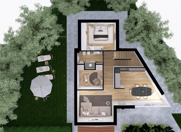 Einfamilienhaus zum Kauf - Erstbezug 790.000 € 3 Zimmer 224 m² 470 m² Grundstück frei ab sofort Vicolo Ghetto Moniga del Garda 25080