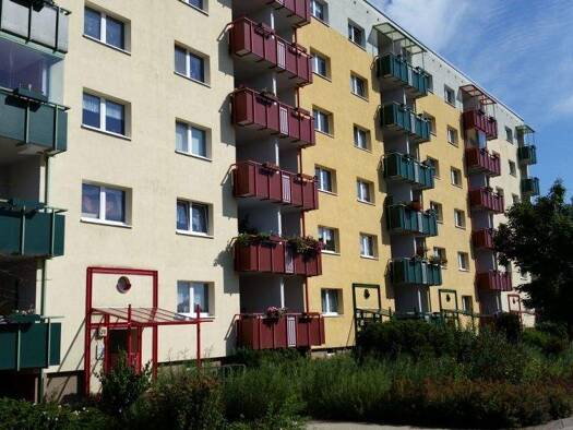 Wohnung zur Miete 300 € 2 Zimmer 50,5 m² 3. Geschoss Wiesenstraße 14 Vogelsang Stralsund 18437