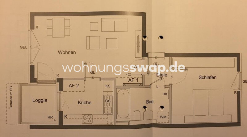 Studio zur Miete 1.150 € 2 Zimmer 56 m²<br/>Wohnfläche EG<br/>Geschoss Nymphenburg 80639