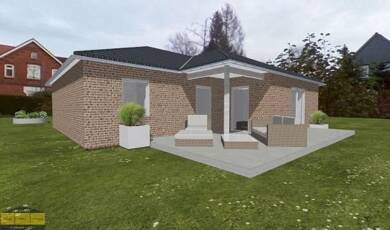 Bungalow zum Kauf 297.700 € 4 Zimmer 123,7 m² 1.481 m² Grundstück Bogenstraße 5 Geestenseth Schiffdorf 27619