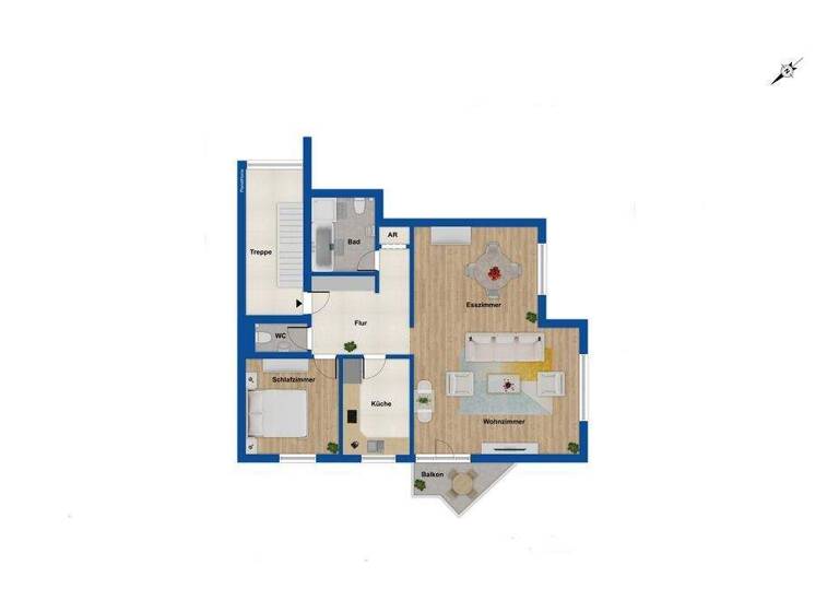 Wohnung zum Kauf 245.000 € 3 Zimmer 85,1 m² 1. Geschoss Mitte Mülheim an der Ruhr 45470