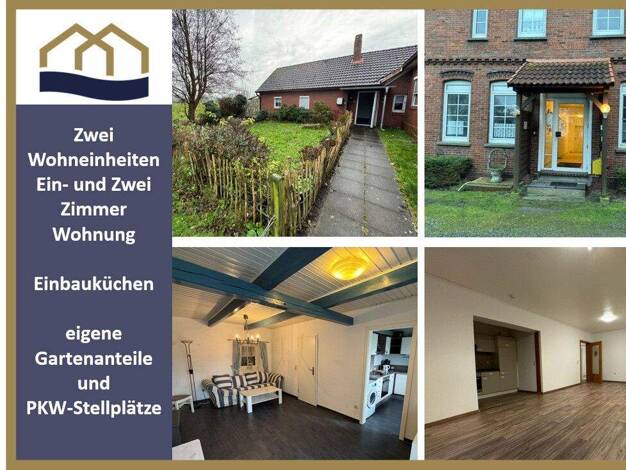 Wohnung zum Kauf 93.000 € 3 Zimmer 70 m² EG Bäderstraße 154 Norderschweiburg Jade 26349
