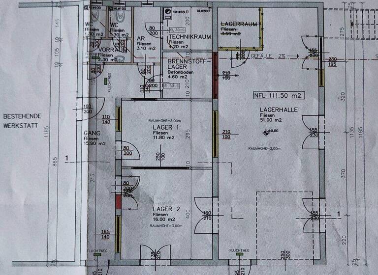 Werkstatt zum Kauf 299.000 € 221,9 m² Lagerfläche Sandgasse 7 Neunkirchen 2620