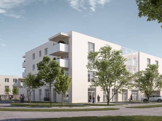 Ladenfläche zur Miete - Erstbezug provisionsfrei 12 € teilbar ab 171,2 m² Salzburger Straße 320 Leonding 4060