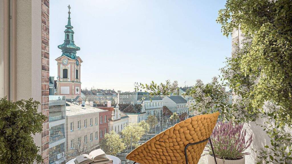 Wohnung zum Kauf - Neubau 414.900 € 3 Zimmer 74,3 m² 2. Geschoss Hauptplatz 1 Schwechat 2320