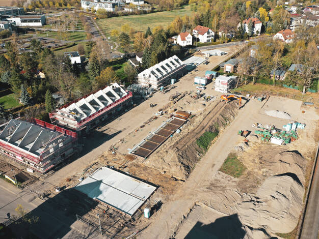 Reihenmittelhaus zum Kauf - Neubau 469.900 € 5,5 Zimmer 136 m² 163 m² Grundstück Feldstraße - Probstheida Leipzig / Probstheida 04289