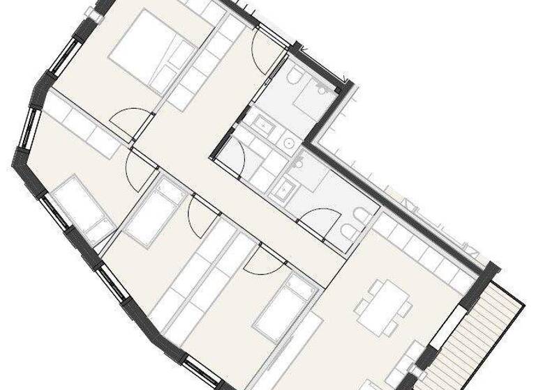 Wohnung zum Kauf - Erstbezug 424.000 € 5 Zimmer 119 m² frei ab sofort Montan