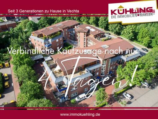 Wohnung zum Kauf 125.000 € 2 Zimmer 44,5 m² Vechta 49377