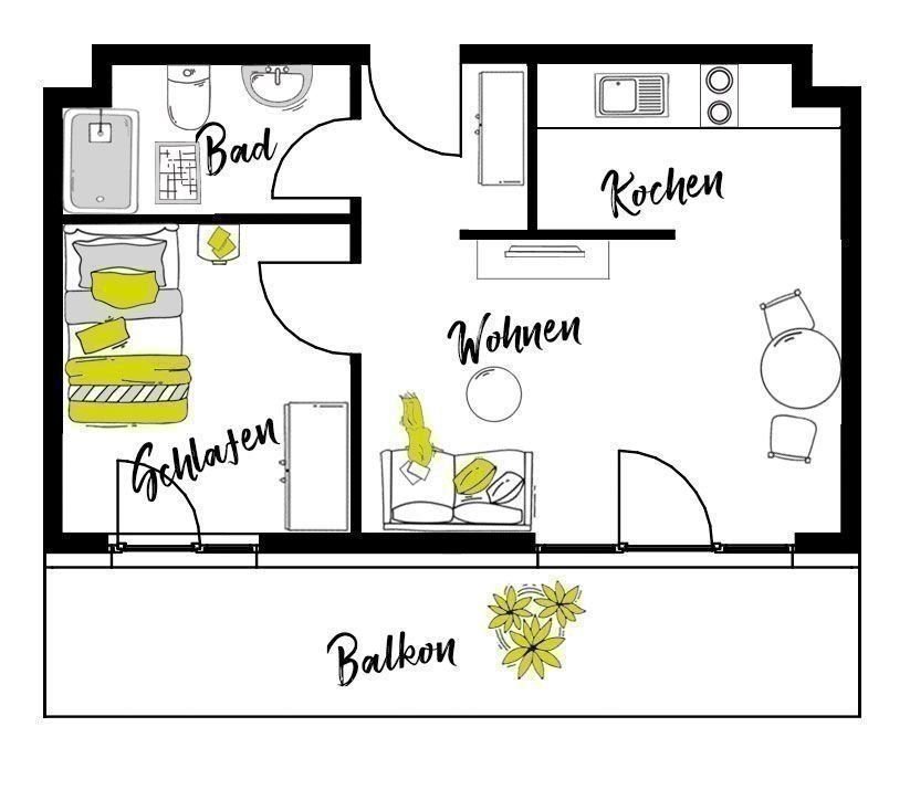 Studio zur Miete 620 € 1 Zimmer 37 m²<br/>Wohnfläche 3.<br/>Geschoss 01.04.2025<br/>Verfügbarkeit Am Sonnenhügel 5 Südstadt / Hardt Schwäbisch Gmünd 73525