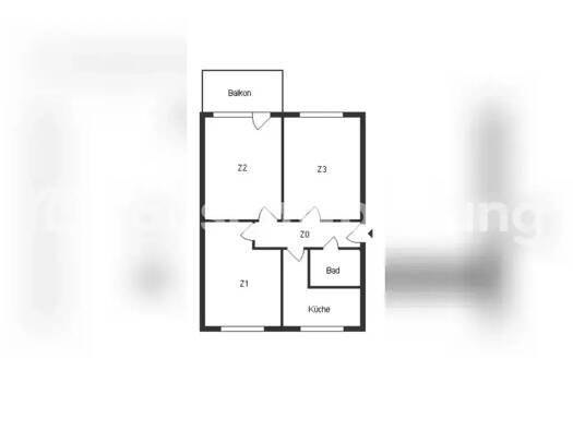 Wohnung zur Miete Tauschwohnung 379 € 3 Zimmer 66 m² 5. Geschoss Potsdam West Potsdam 14471