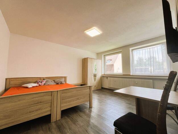 Wohnung zur Miete 500 € 1 Zimmer 32 m² 1. Geschoss frei ab sofort Heidstraße 13 Schwarze Heide Oberhausen 46149