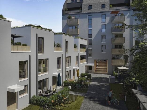 Wohnung zum Kauf - Neubau provisionsfrei 634.900 € 3 Zimmer 92,3 m² 1. Geschoss Neusser Straße 363 a Nippes Köln 50733