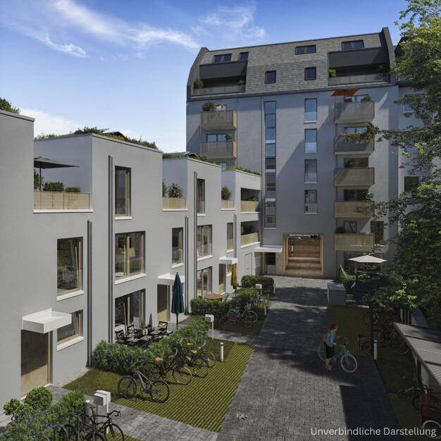 Wohnung zum Kauf - Neubau provisionsfrei 634.900 € 3 Zimmer 92,3 m² 1. Geschoss Neusser Straße 363 a Nippes Köln 50733