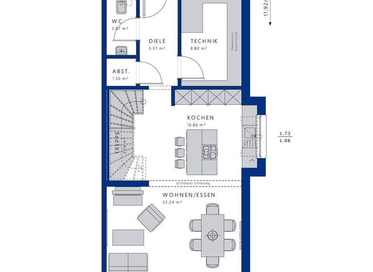 Haus zum Kauf 478.157 € 4 Zimmer 120 m² 225 m² Grundstück Oedheim 74229
