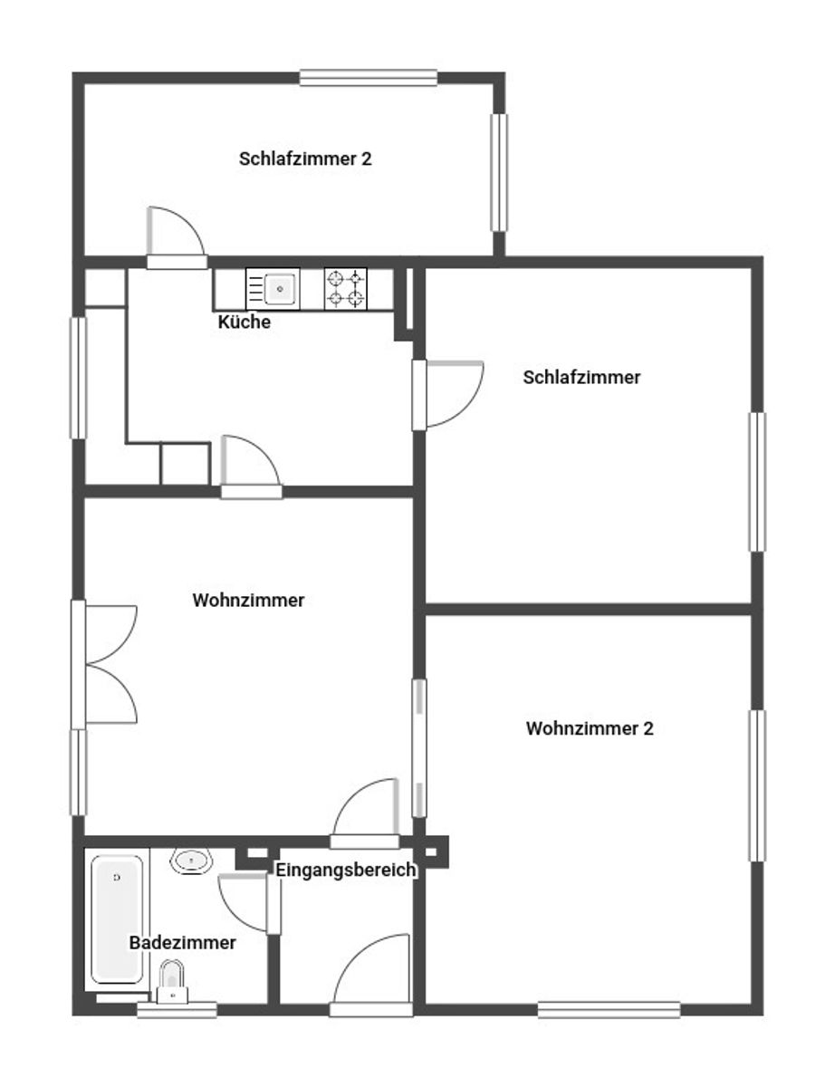 Immobilie zum Kauf als Kapitalanlage geeignet 339.000 € 4 Zimmer 80 m²<br/>Fläche 1.460 m²<br/>Grundstück Ratzeburg 23909