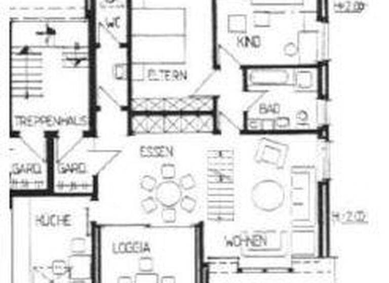 Maisonette zur Miete 975 € 4 Zimmer 110 m² 1. Geschoss frei ab sofort Konrad-Adenauer-Str. 52 Belm 49191