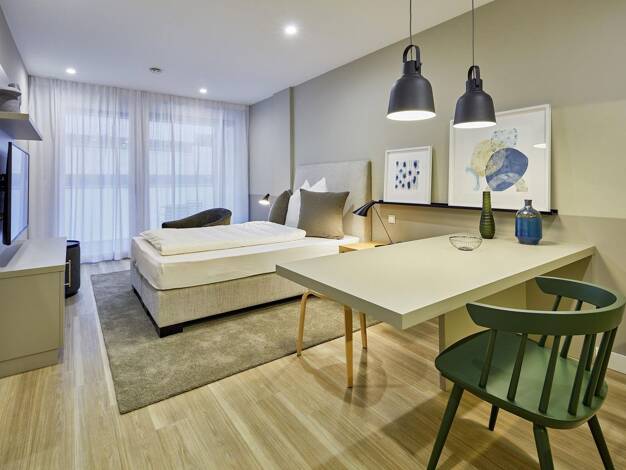 Studio zur Miete auf Zeit 1.200 € 1 Zimmer 36 m² frei ab sofort Nord Nord 70191