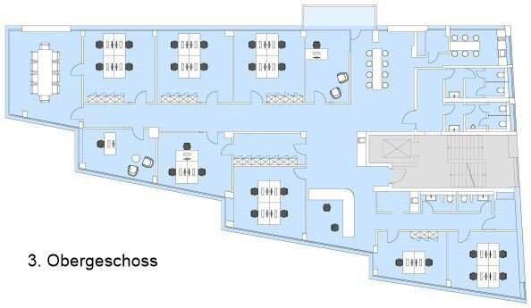 Bürofläche zur Miete 5.395 € 7 Zimmer 415 m²<br/>Bürofläche Innerer Osten Regensburg 93055