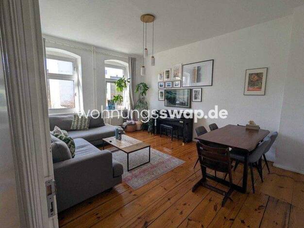 Studio zur Miete Tauschwohnung 900 € 3 Zimmer 78 m² 2. Geschoss Moabit Berlin 10553