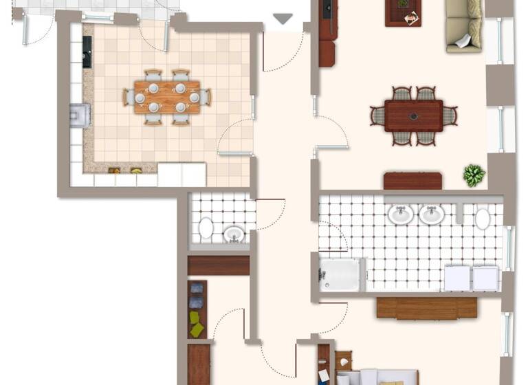 Wohnung zum Kauf 519.000 € 3 Zimmer 102 m² Durlach Karlsruhe 76227