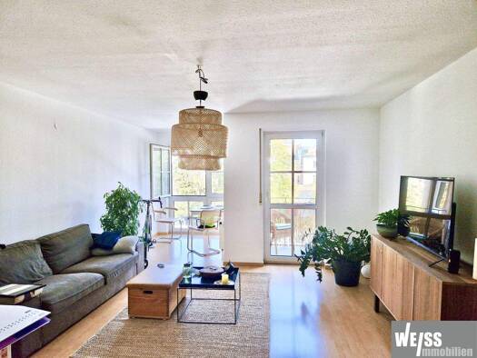 Wohnung zur Miete 600 € 2 Zimmer 51 m² 2. Geschoss Friedenstr. 5a Sanderau Würzburg 97072