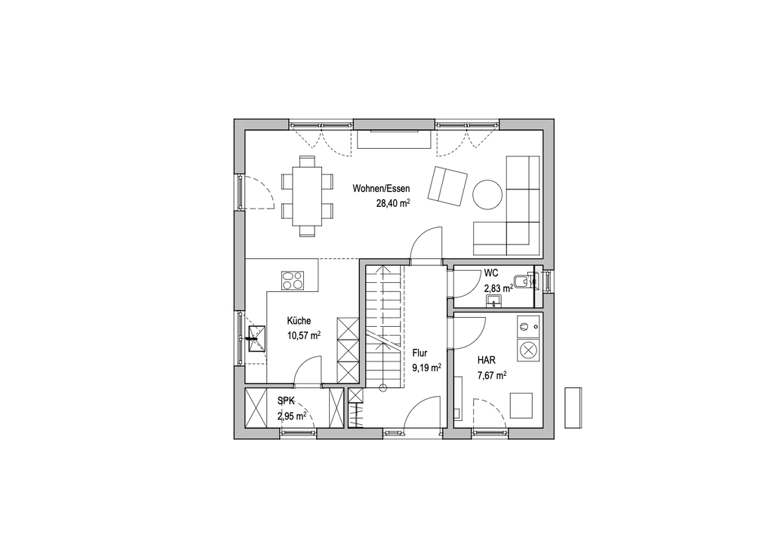Einfamilienhaus zum Kauf - Erstbezug 679.000 € 4 Zimmer 130 m² 334 m² Grundstück Königsbrunn 86343