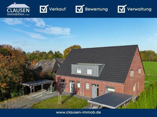 Doppelhaushälfte zum Kauf 415.000 € 4 Zimmer 140,3 m² 543 m² Grundstück frei ab 01.04.2026 Bönebüttel 24620