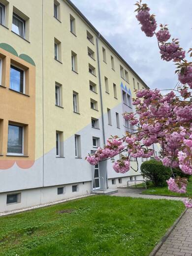 Wohnung zur Miete 298 € 2 Zimmer 47,2 m² 3. Geschoss Erich-Weinert-Straße 2 Weißenfels Weißenfels 06667
