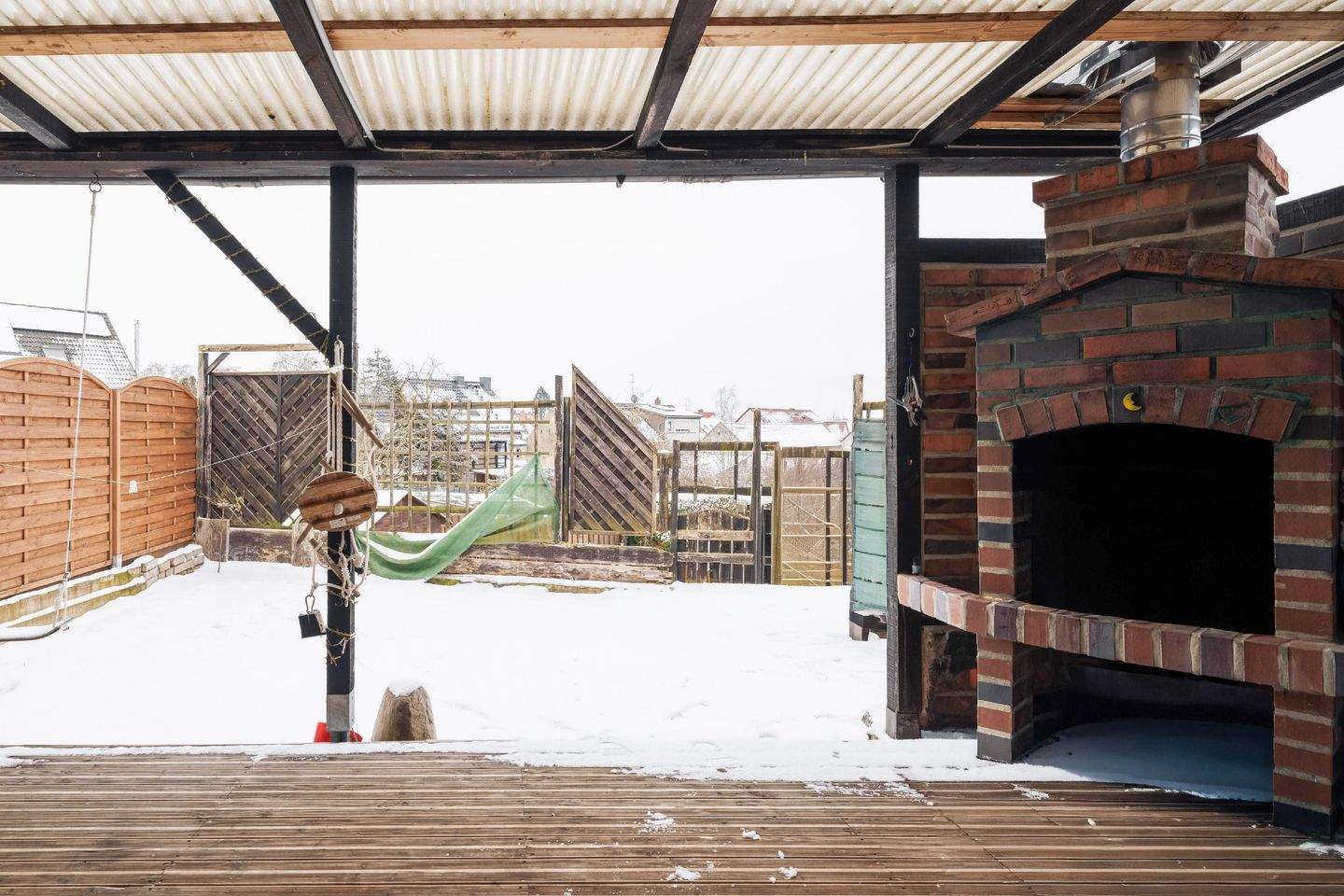 Immobilie in Beetzsee - Zuhause im Grünen - Gemütliche Doppelhaushälfte mit Kamin und Garten - Bild 3