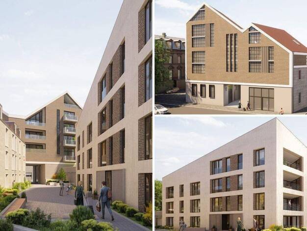 Studio zum Kauf - Neubau provisionsfrei 278.019 € 1 Zimmer 29,4 m² 2. Geschoss Fahrstraße 13 Innenstadt Erlangen 91054