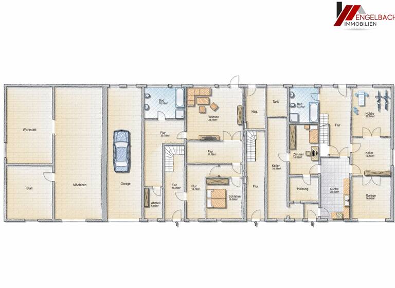 Mehrfamilienhaus zum Kauf 449.000 € 17 Zimmer 450 m² 2.917 m² Grundstück Willersdorf Frankenberg-Eder 35066