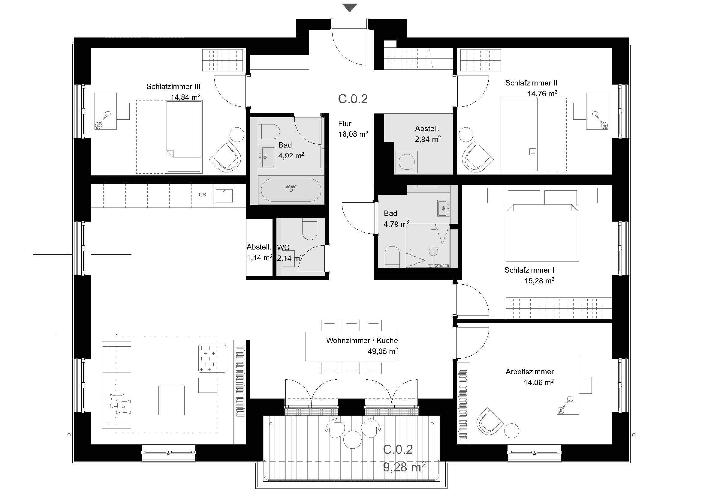 Wohnung zum Kauf provisionsfrei 999.000 € 5 Zimmer 144,6 m²<br/>Wohnfläche EG<br/>Geschoss Pölnitzweg 73 Buch Berlin 13125