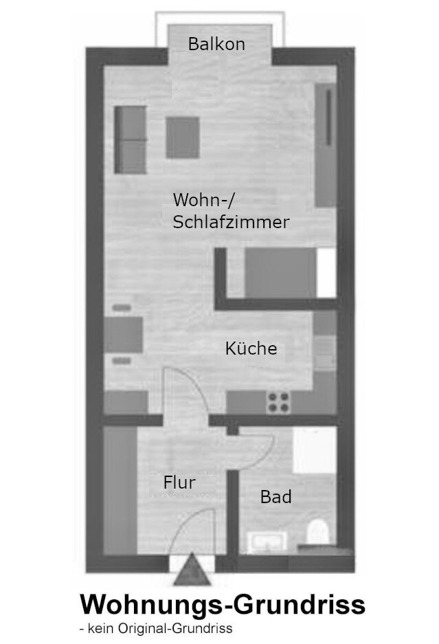 Wohnung zum Kauf als Kapitalanlage geeignet 178.000 € 1 Zimmer 45 m²<br/>Wohnfläche Buxtehude Buxtehude 21614