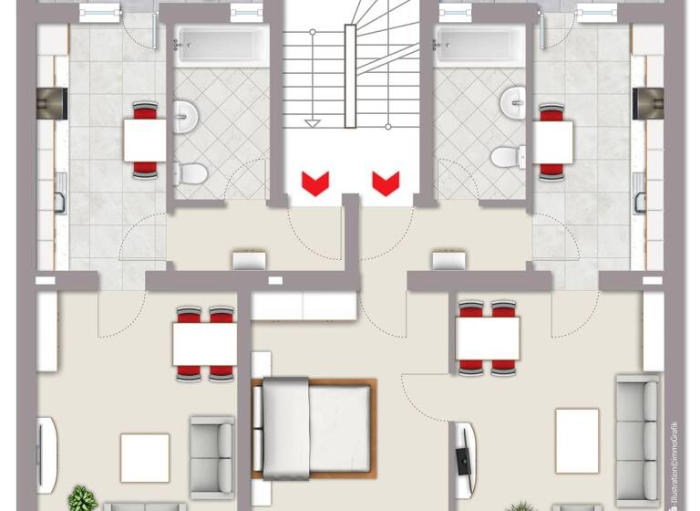 Mehrfamilienhaus zum Kauf provisionsfrei 515.000 € 12 Zimmer 353 m² 195 m² Grundstück Buchenstraße 44 Dießem/Lehmheide Krefeld 47805