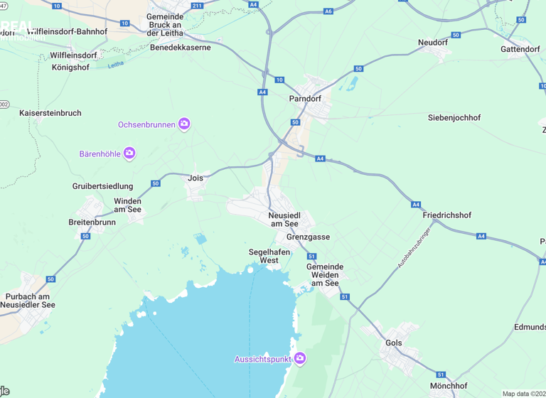 Grundstück zum Kauf 595.000 € 1.550 m² Grundstück Neusiedl am See 7100