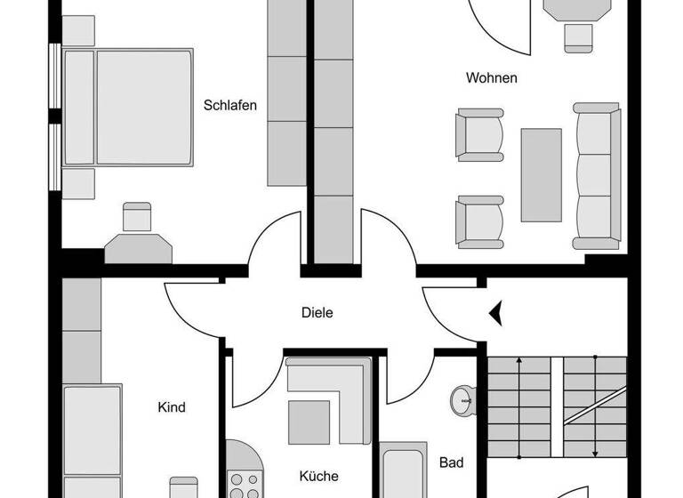 Wohnung zum Kauf 149.000 € 3,5 Zimmer 68 m² 2. Geschoss Hofstede Bochum 44809
