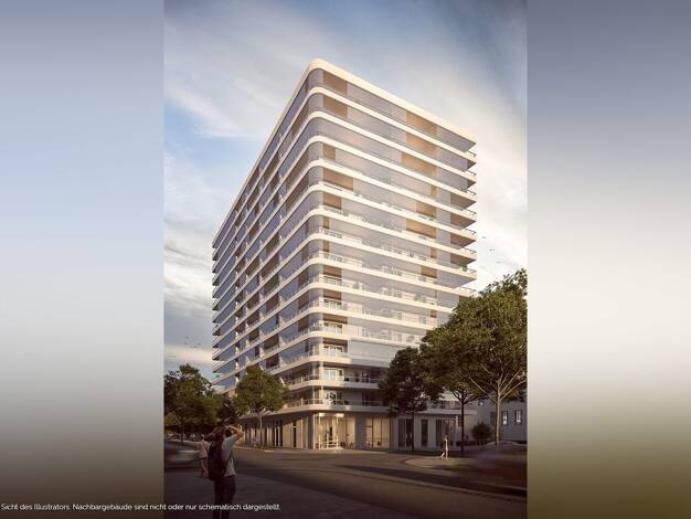 Wohnung zum Kauf - Neubau provisionsfrei 353.000 € 1 Zimmer 36,3 m² 4. Geschoss Franz-Heubl-Straße 1 Ramersdorf-Perlach München 81735