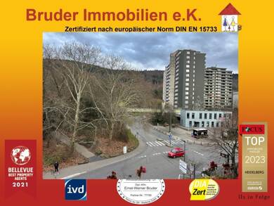 Wohnung zum Kauf provisionsfrei 175.000 € 2 Zimmer 73 m² 7. Geschoss Emmertsgrund - Nord Heidelberg 69126