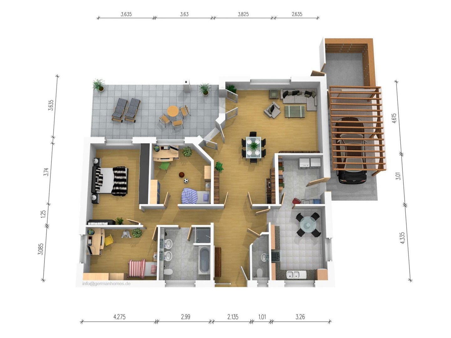 Bungalow zum Kauf provisionsfrei 398.000 € 4 Zimmer 128 m²<br/>Wohnfläche 656 m²<br/>Grundstück Bispingen Bispingen 29646