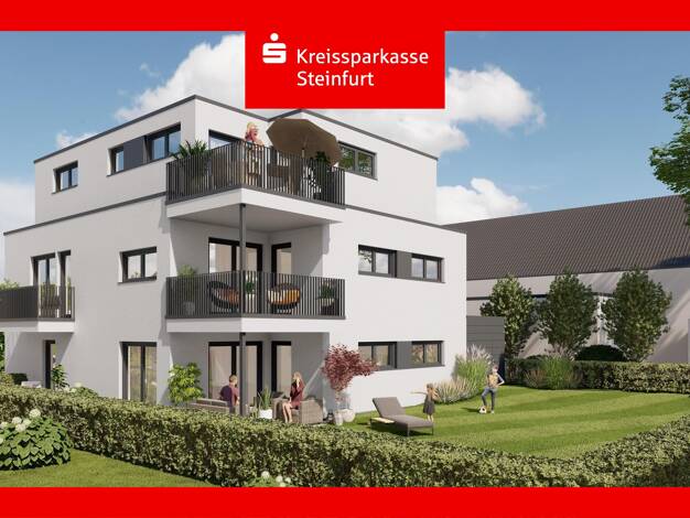 Wohnung zum Kauf - Erstbezug 388.160 € 4 Zimmer 101,5 m² Stadt Ibbenbüren 49477
