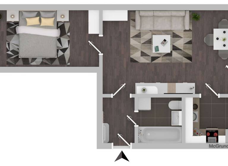 Wohnung zum Kauf 95.000 € 2 Zimmer 42,2 m²<br/>Wohnfläche Schönefeld-Ost Leipzig 04347