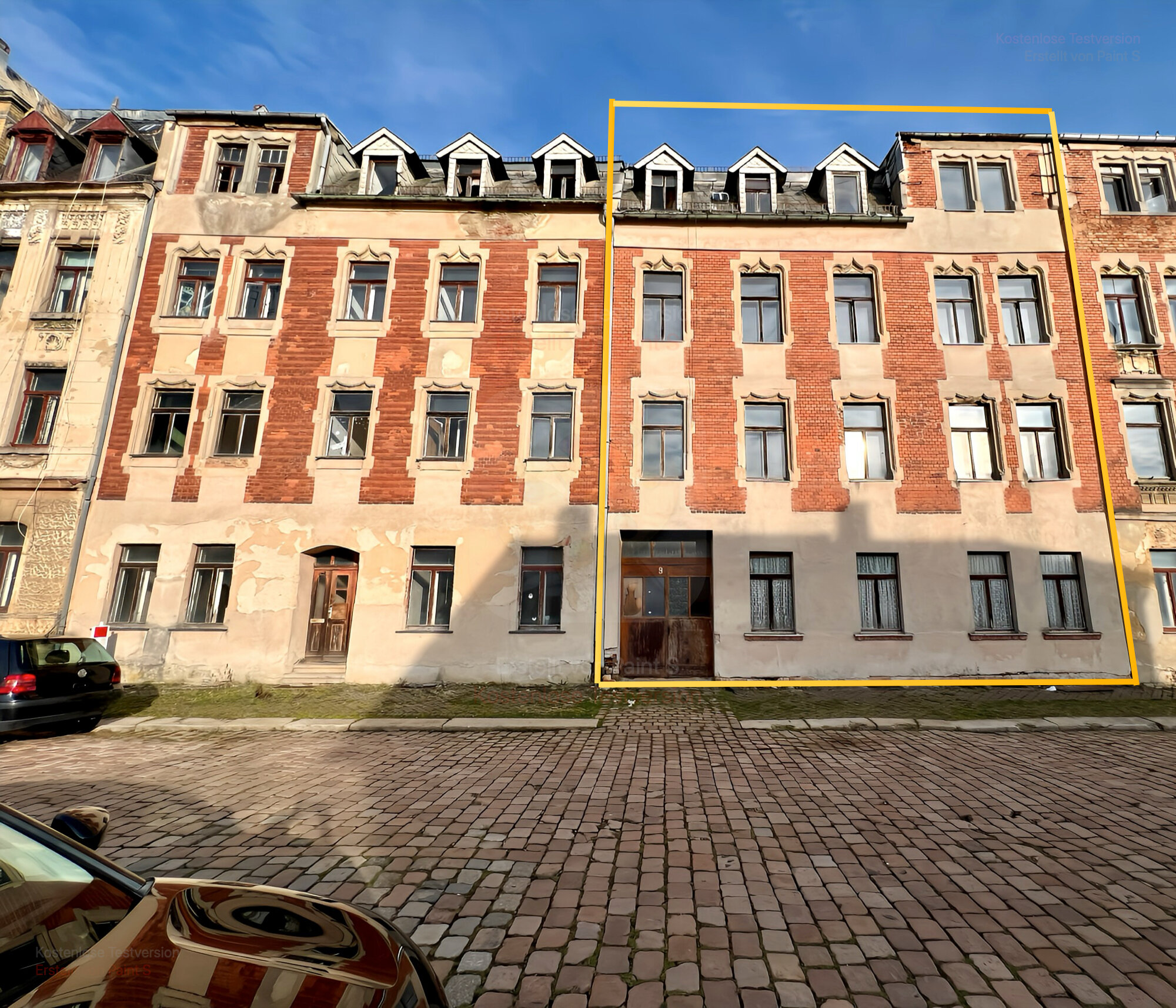 Mehrfamilienhaus zum Kauf 59.000 € 370 m²<br/>Wohnfläche 550 m²<br/>Grundstück Ludwig-Richter Str. 9 Obere Aue Plauen 08527