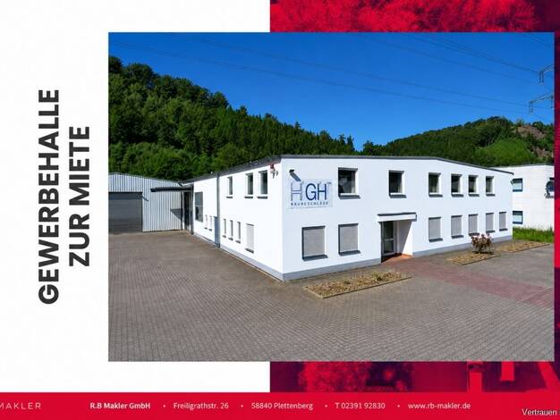 Lagerhalle zur Miete 2.516 € 567,7 m² Lagerfläche Elverlingsen Werdohl 58791
