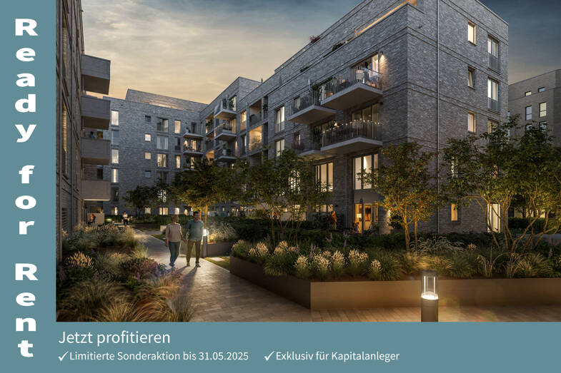 Wohnung zum Kauf - Neubau provisionsfrei 478.000 € 2 Zimmer 57,5 m² 2. Geschoss Niendorfer Weg 11 Groß Borstel Hamburg 22453