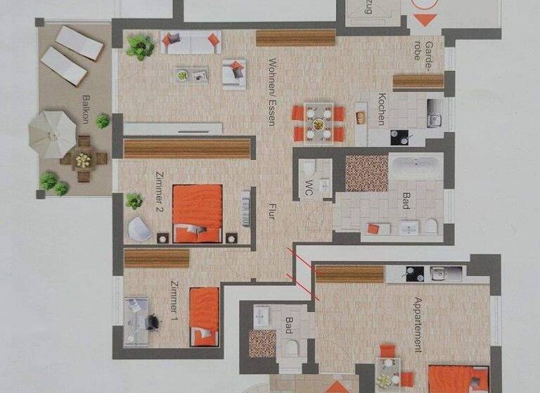 Wohnung zum Kauf provisionsfrei 570.000 € 3 Zimmer 89,6 m² 2. Geschoss Inntalstraße 8 Brannenburg 83098