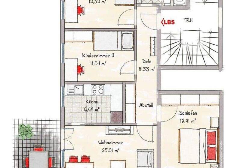 Wohnung zum Kauf 598.000 € 4 Zimmer 90 m² Grafrath 82284