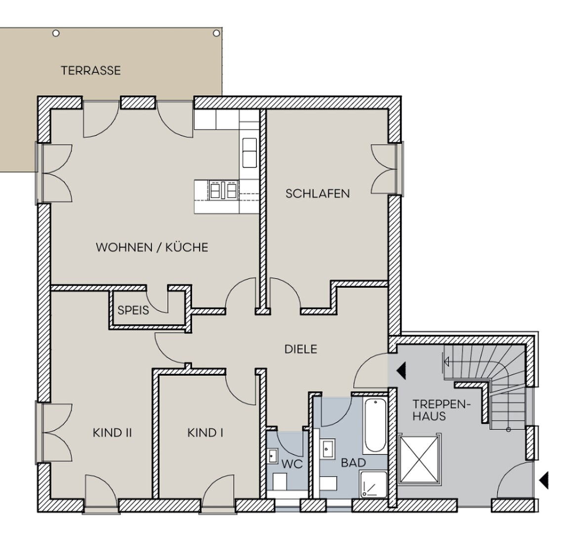 Wohnung zum Kauf provisionsfrei 554.450 € 4 Zimmer 110,4 m²<br/>Wohnfläche EG<br/>Geschoss ab sofort<br/>Verfügbarkeit Höchstadt Höchstadt a.d. Aisch 91315