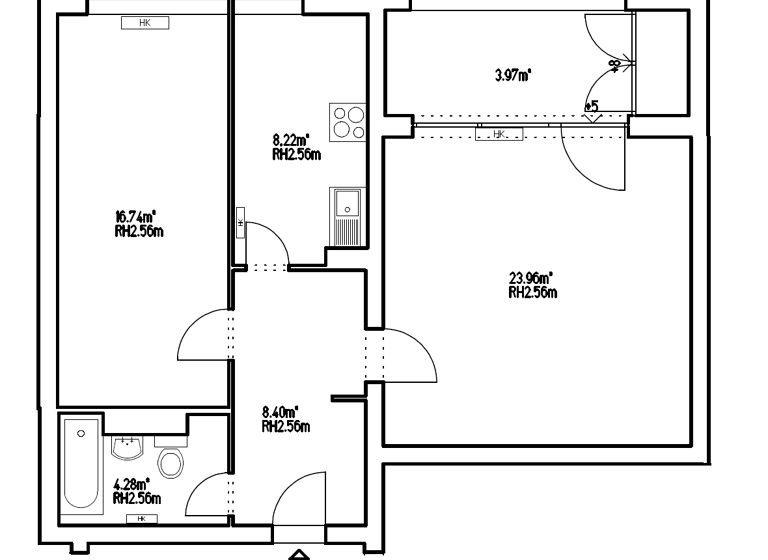 Wohnung zum Kauf provisionsfrei 472.100 € 2 Zimmer 65,6 m² 5. Geschoss Wilmersdorf Berlin 10707