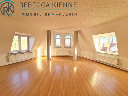 Wohnung zur Miete 1.100 € 3 Zimmer 110 m² 4. Geschoss frei ab sofort Triftstraße 1 Giebichenstein Halle 06114